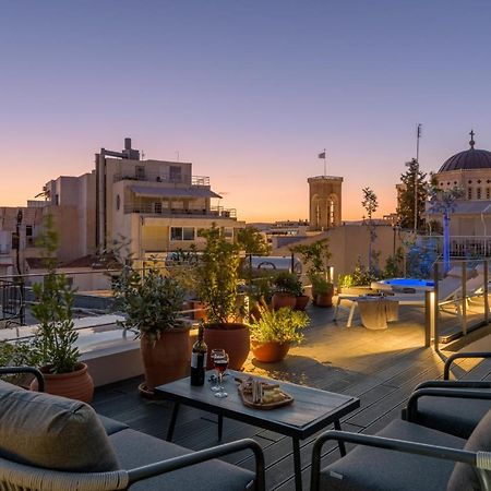 Meno Suite With Private Terrace - Jaccuzzi, Acropolis View Athens Exterior photo
