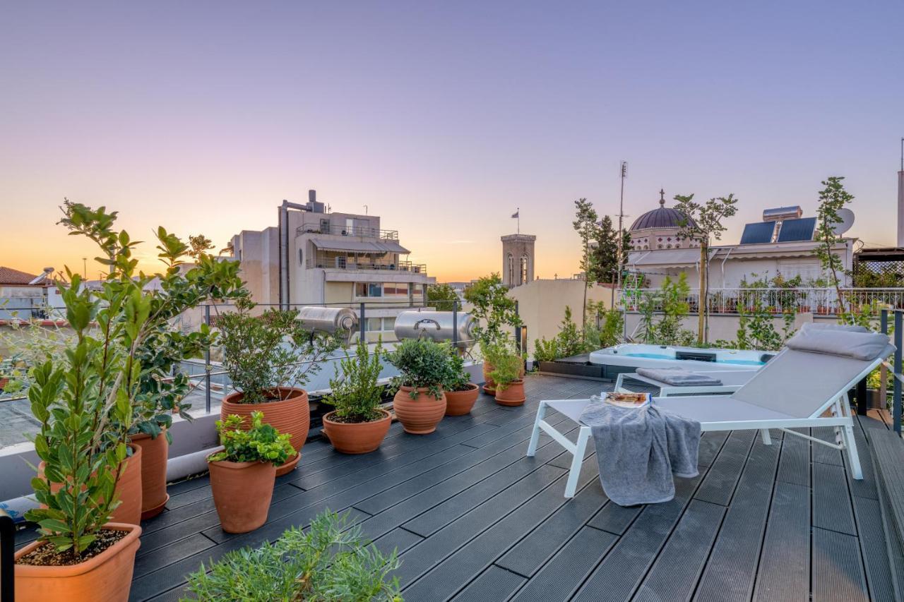 Meno Suite With Private Terrace - Jaccuzzi, Acropolis View Athens Exterior photo